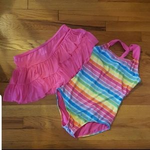Girl's bathing suit in good